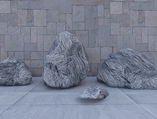 现现代景观石，石头
